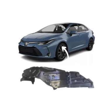 Imagem de Parabarro Esquerdo Corolla 2020 2021 2022 - Lado Esquerdo - Motorista - Marca Imports