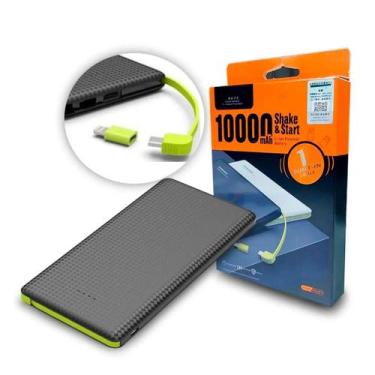 Imagem de Powerbank Carga Rápida 10000Mah Bateria Externa Universal - Desert