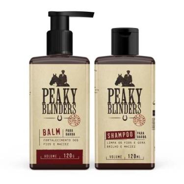 Imagem de Kit balm e shampoo para barba don alcides peaky blinders