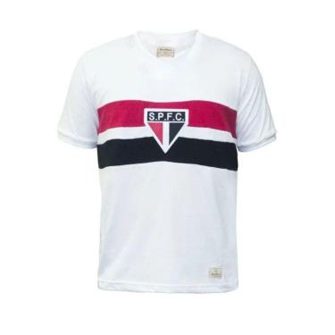 Imagem de Camiseta São Paulo 1980 Retro Mania Oficial Licenciada-Unissex