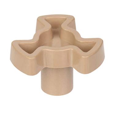 Imagem de Jolaxy Acoplador de mesa giratória de micro-ondas para rolo de 16 mm, suporte de guia de rolo de forno micro-ondas com porta "D", altura do rolo de ajuste 16 mm