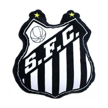 Imagem de Almofada Brasão (Fibra) Santos - mileno