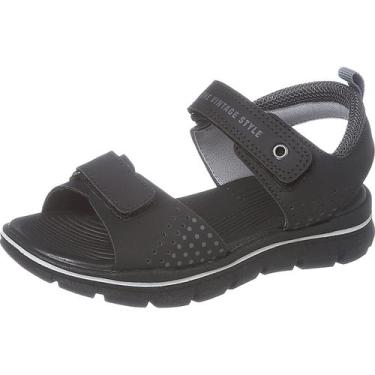 Imagem de Papete Sandália Infantil Masculino Menino 6310-003 - Redmax, Preto, Me