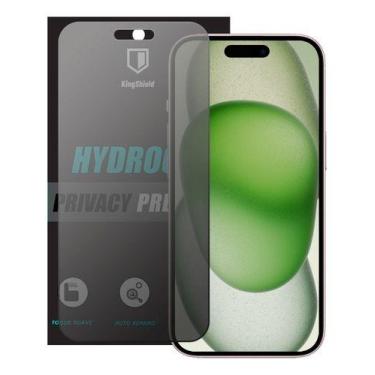 Imagem de Película iPhone 15 Plus (6.7) Kingshield Hydrogel - Privacidade