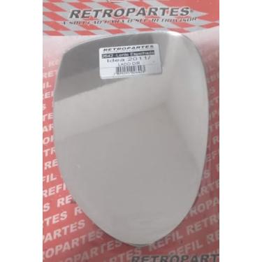 Imagem de Espelho Retrovisor Externo Direito, Compatível com Fiat Idea 2011 2012 2013, Lado do Passageiro, Sem Base