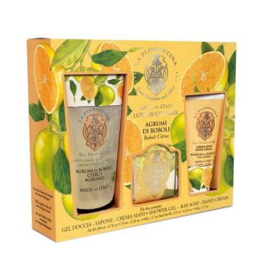 Imagem de La florentina kit big ritual boboli citru creme para mao 75 ml   sabao