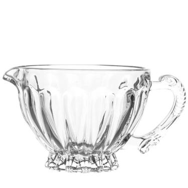 Imagem de Kit 25 Molheiras de Cristal Imperial 200ml Lyor Restaurante Buffet Cobertura Azeite Sal...