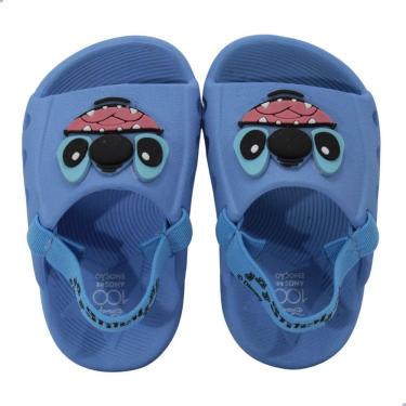 Imagem de Chinelo Bebe Grendene Kids Disney Queridos Stitch Azul