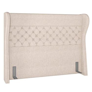 Imagem de Cabeceira Cama Casal Queen 160cm Trinidad P02 Linho Cru - Mpozenato