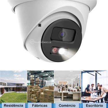 Imagem de Câmera Com Imagens em Full HD e Visão Noturna Colorida de Alta Qualida