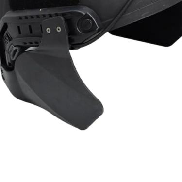 Imagem de ATAIRSOFT Capa protetora tática Airsoft Up-Armor para fone de ouvido para acessórios de capacete de trilho rápido (preto)