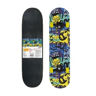 Imagem de Skate Completo Infantil Boo Com Lixa 80cm