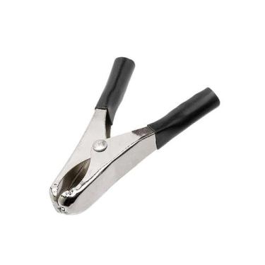 Imagem de Garra Jacare Para Bateria 10A - 5 Cm - Preta - NWT