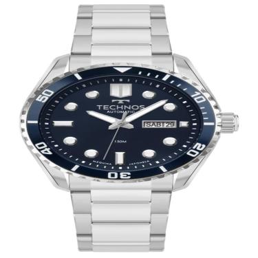 Imagem de Relógio Technos Masculino Automático Prata 8205Ox/1A
