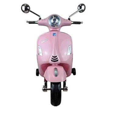 Imagem de Mini Moto Elétrica Infantil Scooter Rosa 12v - Mn24131 Rosa
