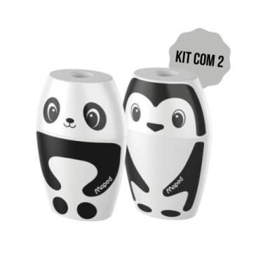 Imagem de Apontador com Depósito Maped Shakky Kit com 2 Unidades