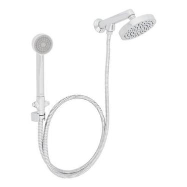 Imagem de Ducha Com Chuveirinho Alta Vazão Flex - Deca - Cromada