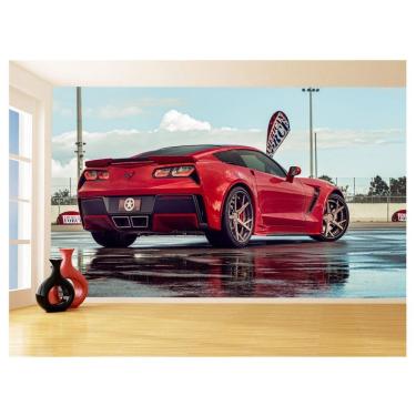 Imagem de Papel De Parede Carro Corvette Chevrolet Chevy 3,5M Car55