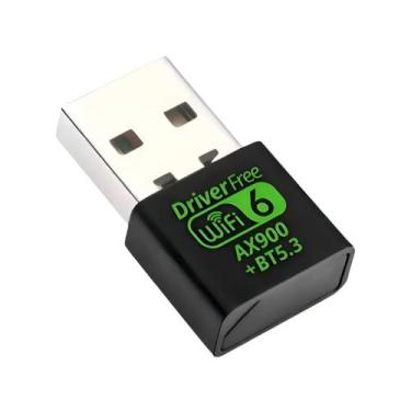 Imagem de Adaptador Wifi 6 5g E Bluetooth 5.3 Ax900 2em1 Dual Band - Walram
