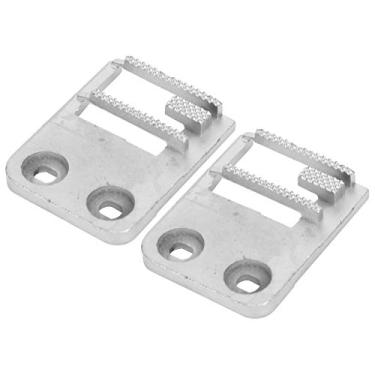 Imagem de Cryfokt Placa de Agulha Multifuncional Em Formato de E para Máquina de Costura - Instalação Rápida, Processos de Costura Profissionais, Pequena E Leve