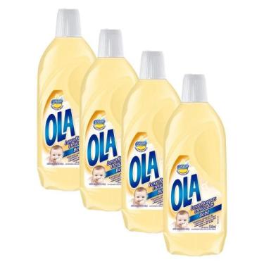 Imagem de Kit 4 Lava Roupas Ola Bebê 500ml