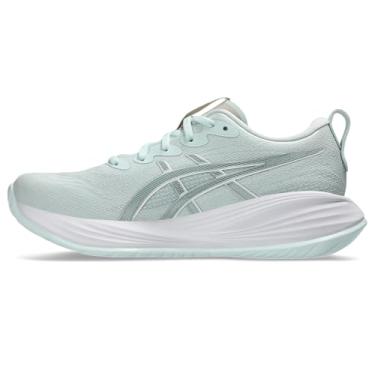 Imagem de ASICS Tênis feminino Gel-Cumulus 27, Aqua/branco puro, 40