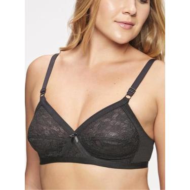 Imagem de Sutiã Clássico Triumph Extra N 24684 Feminino Renda e Microfibra Taça 