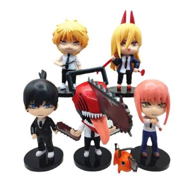 Imagem de Figure Toy Colecionável Motosserras Mans Powers Anime x5