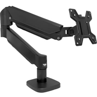 Imagem de WK-MSP1, Suporte Ergonômico Articulado de Mesa com Pistão a Gás, Design Compacto e Retrátil para Monitores de 12'' a 32'', Suporta de 2kg a 10kg, Preto
