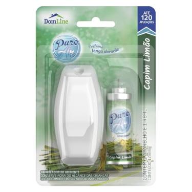 Imagem de Odorizador De Ambiente, DomLine, Puro Ar, 12 ml, Aparelho e Refil, Capim Limão