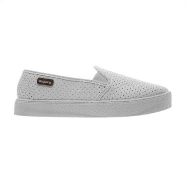 Imagem de Tênis Moda Feminino Flatform Moleca Branco, Np turim branco, 38
