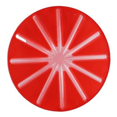 Imagem de Jectse Protetor contra Respingos para Misturador Vertical de Elevação de Tigela, Fixação de Defletor Anti-respingos Com Rampas de Ingredientes, para Cozimento Doméstico e Acessórios de (vermelho