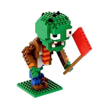Imagem de Blocos De Construção Mini Para Crianças Plants VS Zombies Peashooter S