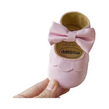 Imagem de Sapatos Casuais Para Bebês Com Solado De Borracha Antiderrapante E Laç
