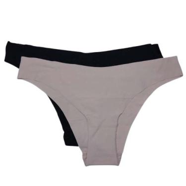 Imagem de Kit 2 Calcinhas Biquíni Corte a Laser Trifil QE5460/5460, Sortido, M