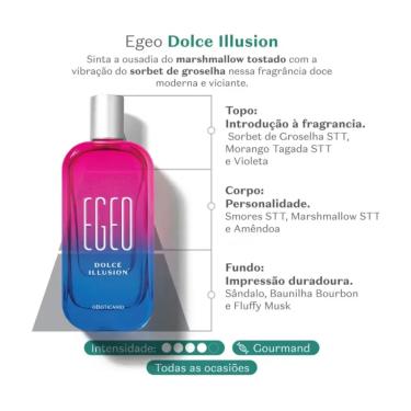 Imagem de Combo Egeo Dolce Illusion Colônia + Hidratante O Boticário