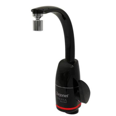 Imagem de Torneira Elétrica Prima Touch Zagonel Preta 220V 5500W com Tecnologia 