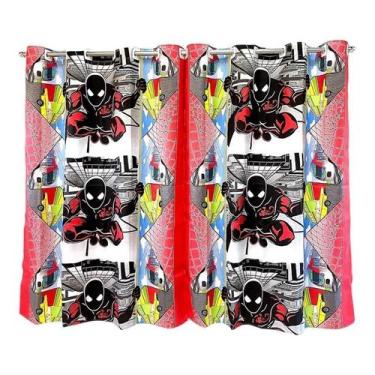 Imagem de Cortina Infantil 2,00 X 1,60 Quarto Brinquedoteca Menino - Ametista De