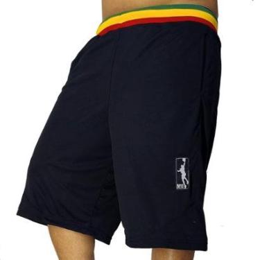 Imagem de Bermuda Basquete M10 Pro Hex Preto Reggae Roots-Masculino
