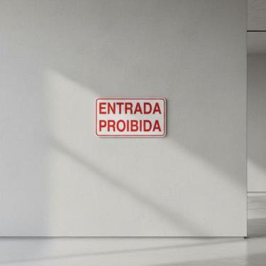 Imagem de Placas Indicativas/sinalização 20x30 - 12un - Pacific Flowers, Entrada