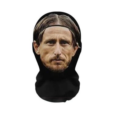 Imagem de Máscara De Malha 3D Impressa Com Rosto De Celebridade, Respirável, Pad