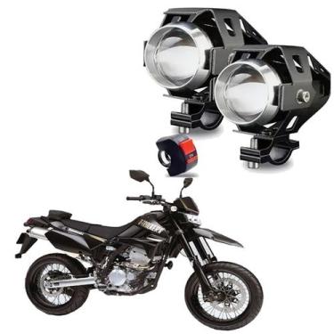 Imagem de Kit Led Farol de Milha Moto Kawasaki D Tracker X 250CC 2010 2011 2012 