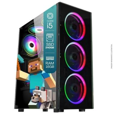 Imagem de Computador Desktop Gamer Tob Computers TOB Intel Core I5 16GB 240GB Preto
