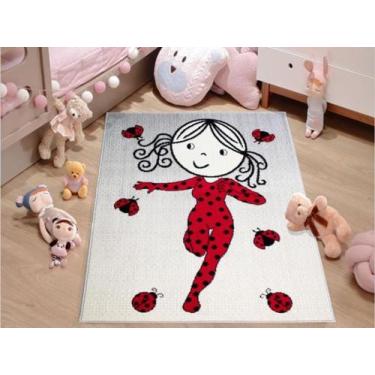 Imagem de Tapete infantil andino Lancer 1,00 m x 1,50 m pelos baixo e macio ., i