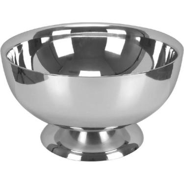Imagem de Champanheira Home&Co 18x35x35cm INOX Prata 4,8L para Servir na Mesa Po