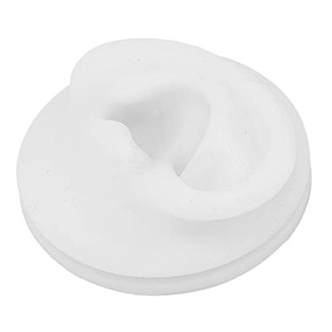 Imagem de Modelo de orelha de silicone, modelo de orelha humana de simulação leve e portátil para a faculdade de medicina do hospital para ensino de laboratório(Orelha direita)