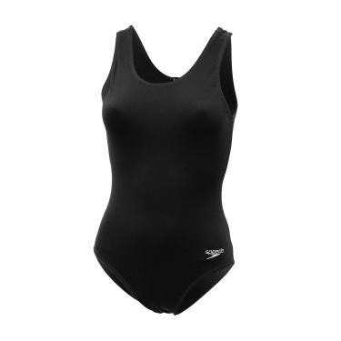 Imagem de Maiô, Speedo, Clipback, Com Decote e Clip nas Costas, tamanho M - Preto