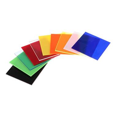 Imagem de Simhoa 10 Pieces Acrylic Sheets Board Perspex Panel Table