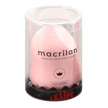 Imagem de Esponja Ej1-33 Gota Chanfrada Hd Para Maquiagem - Rosa Claro, Macrilan