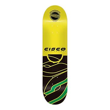 Imagem de Shape Cisco Skate Fiber Decks Logo Seta #2 7.75" + Lixa Emborrachada